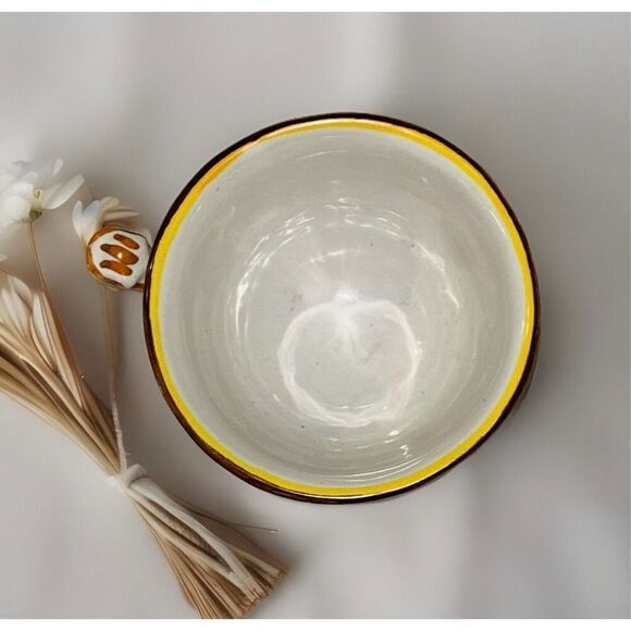 Classical Florentine Design Tea Cup Saucer Hand Painted Italy - Picture 3 of 7